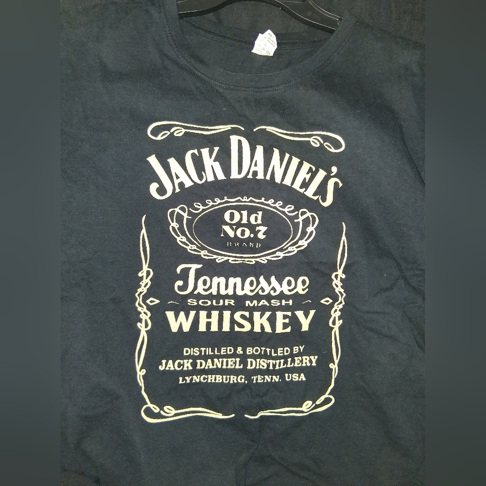 Jack Daniels Black T-Shirt Mint Croped Slightly Gallery Dept Style Tee Crew Neck